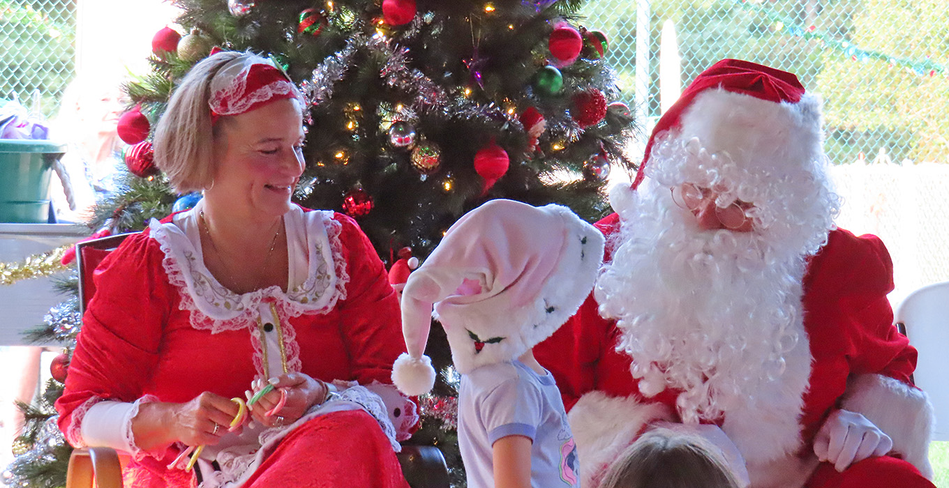 Santa and Mrs. Claus